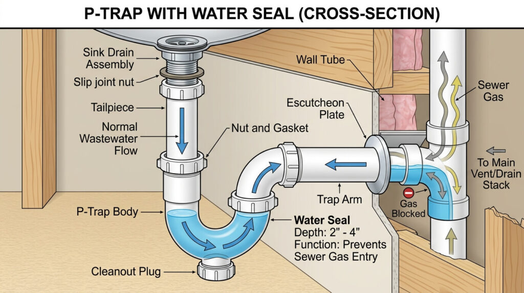 drain smells like sewage