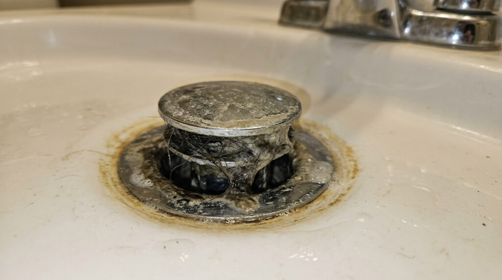 plumbing vent pipe smell