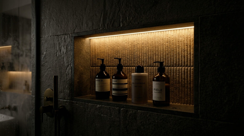 doorless shower ideas
