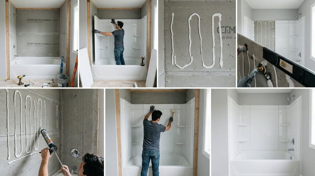 tub surround vs tile which is better

