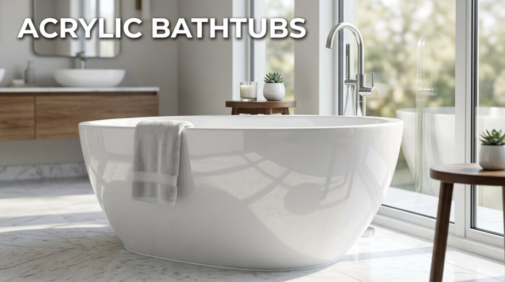 what are bathtubs made out of​

