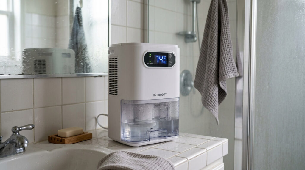 humidity reducing bathroom fan