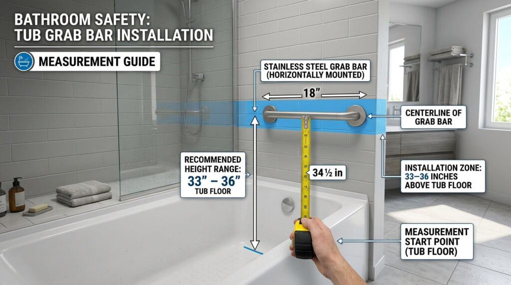 Grab Bar Installation

