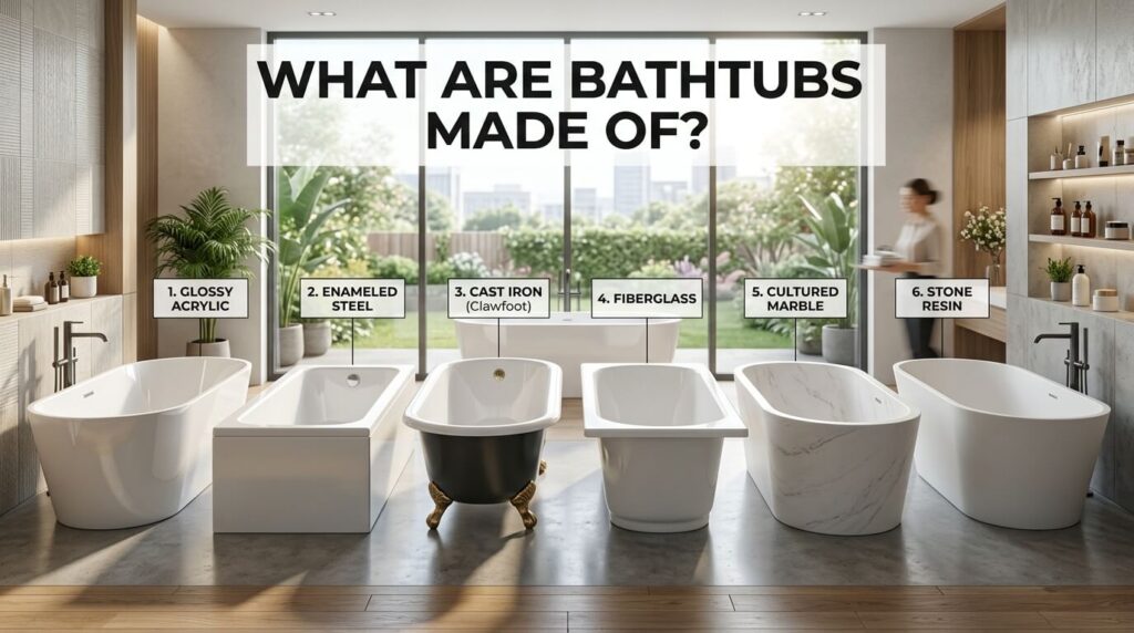 What are Bathtubs Made of?