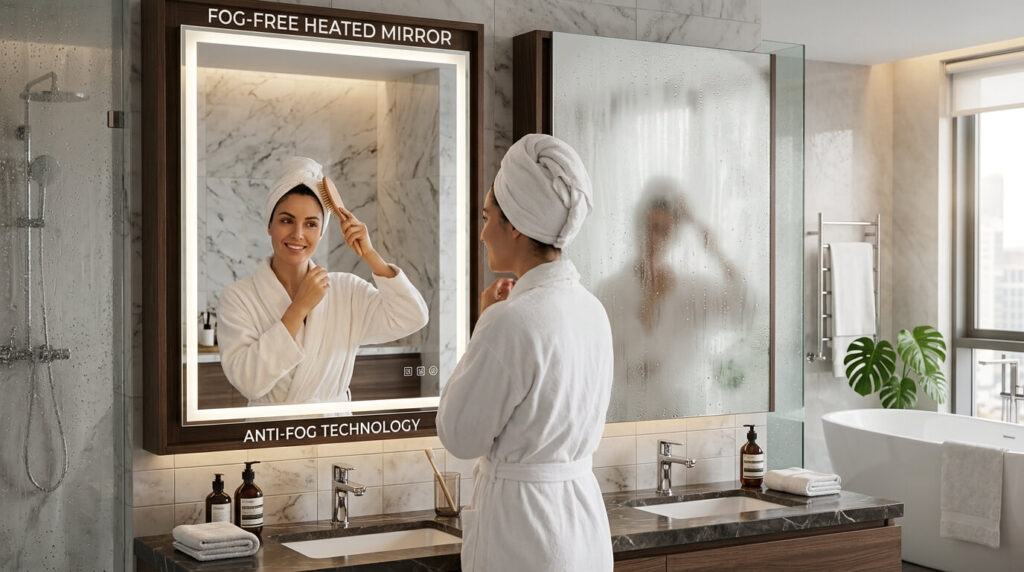 how to stop bathroom condensation