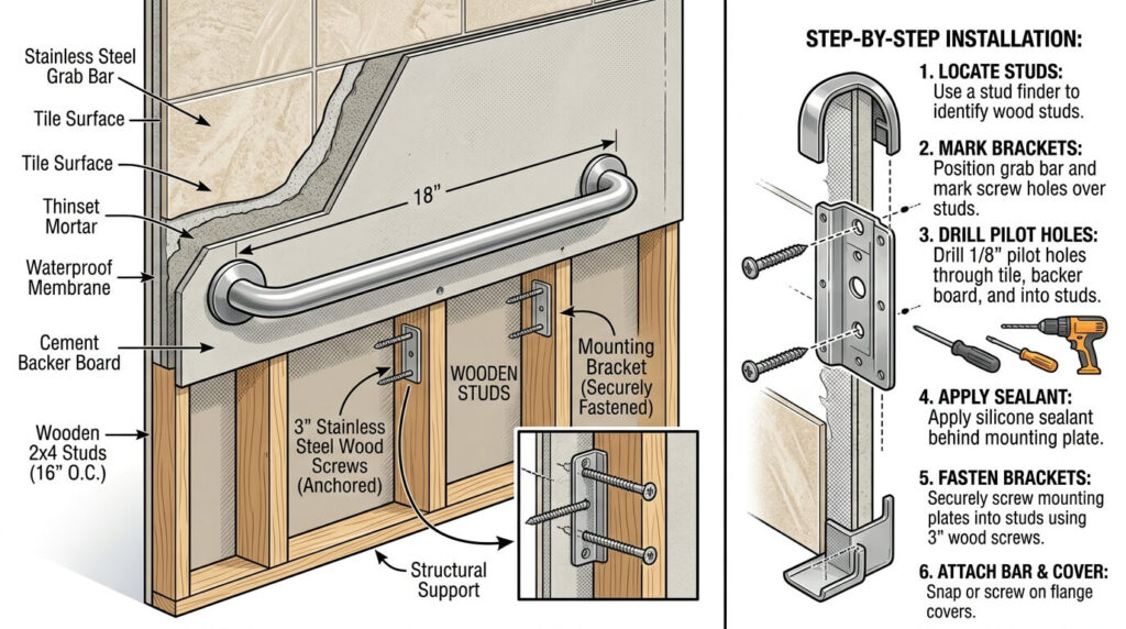 Grab Bar Height
