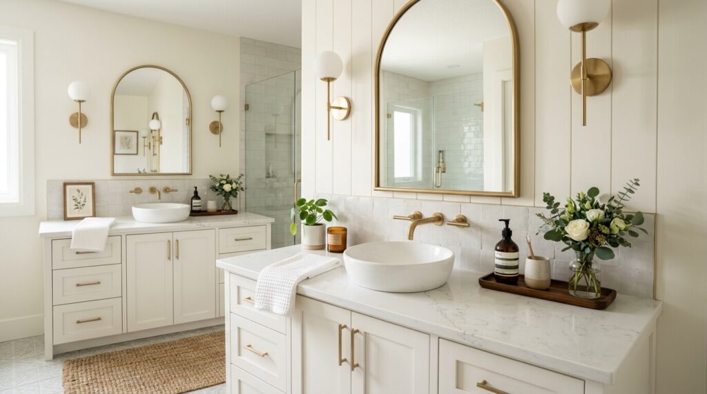 guest bathroom makeover
