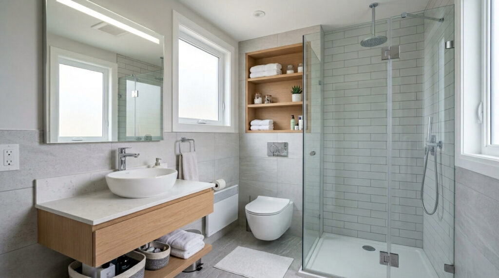 guest bathroom remodel
