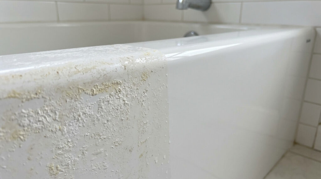 baking soda acrylic tub cleaner

