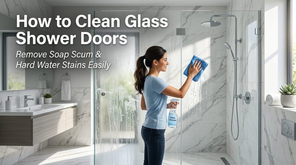 glass shower door cleaner