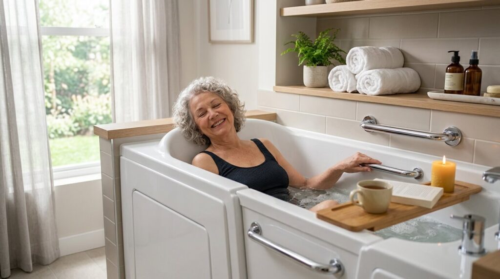 walk-in tub