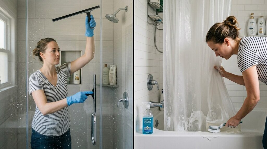 shower curtain