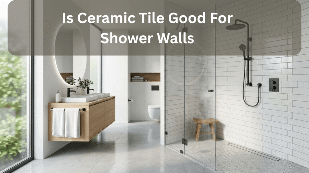 is ceramic tile good for shower walls