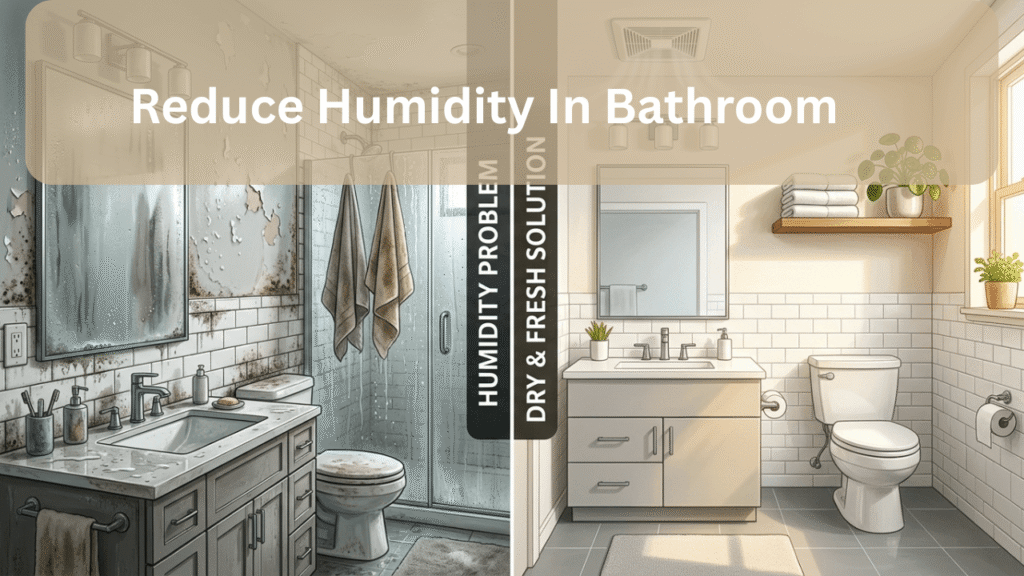 reduce humidity in bathroom