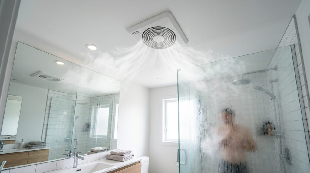 bathroom humidity