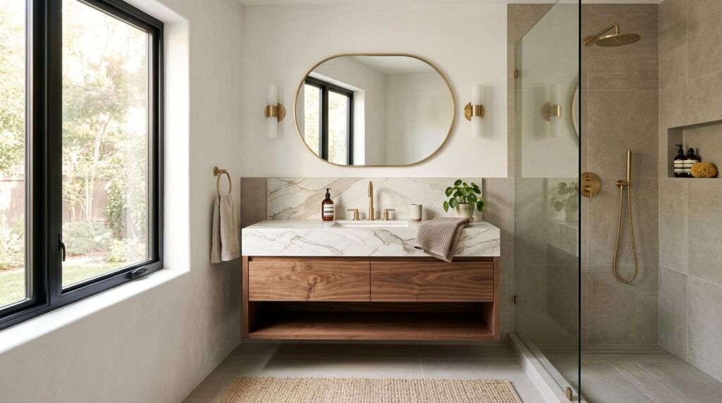 contemporary bathroom decoration tips