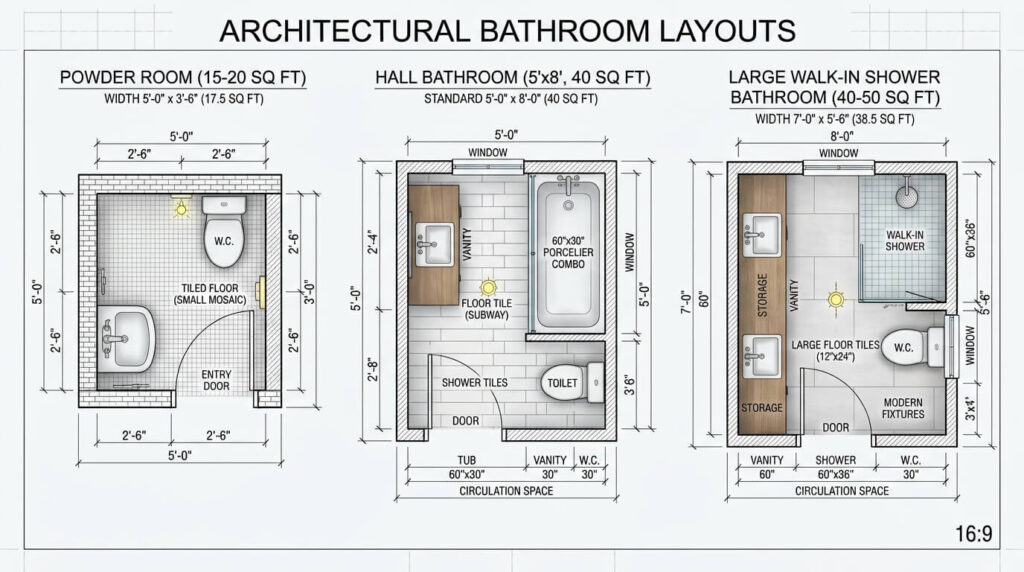 small bathroom remodel timeline