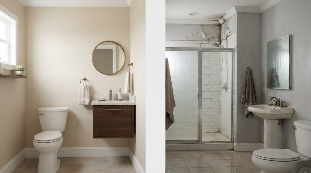 best paint finish for bathroom walls